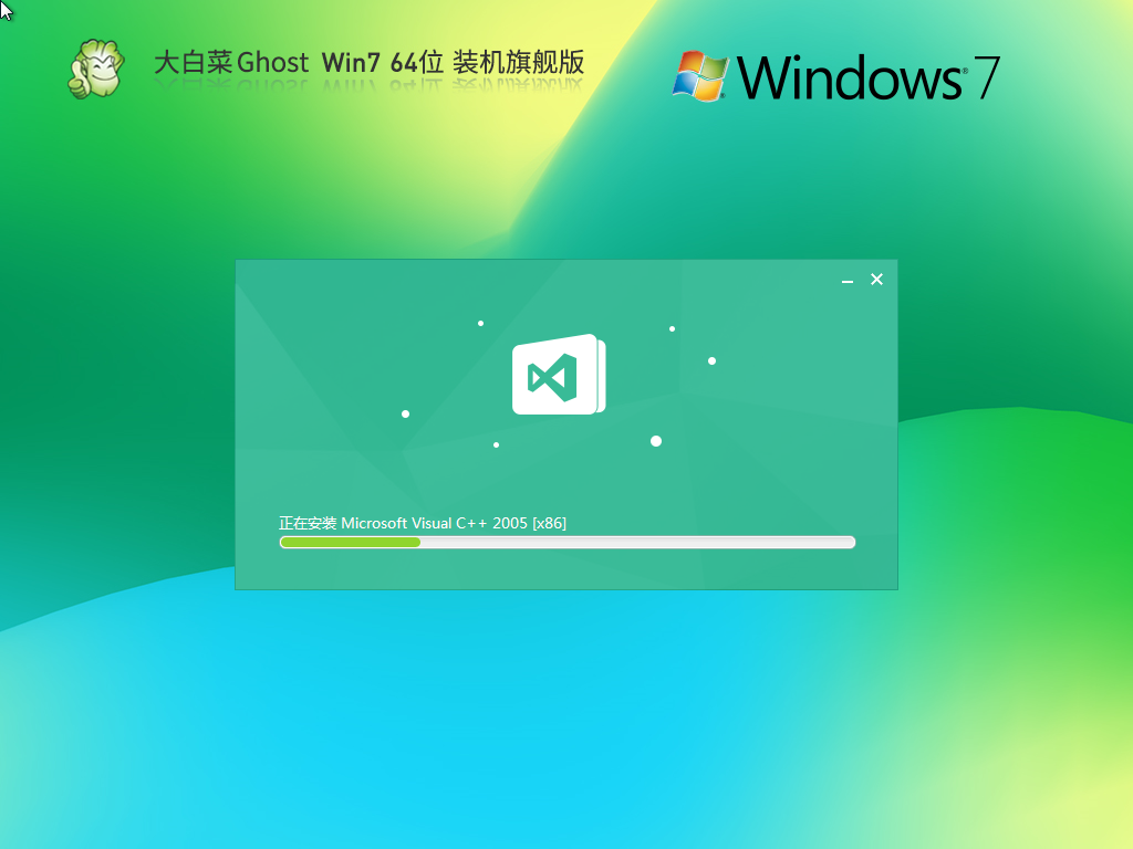 大白菜 Ghost Win7 64位 装机旗舰版